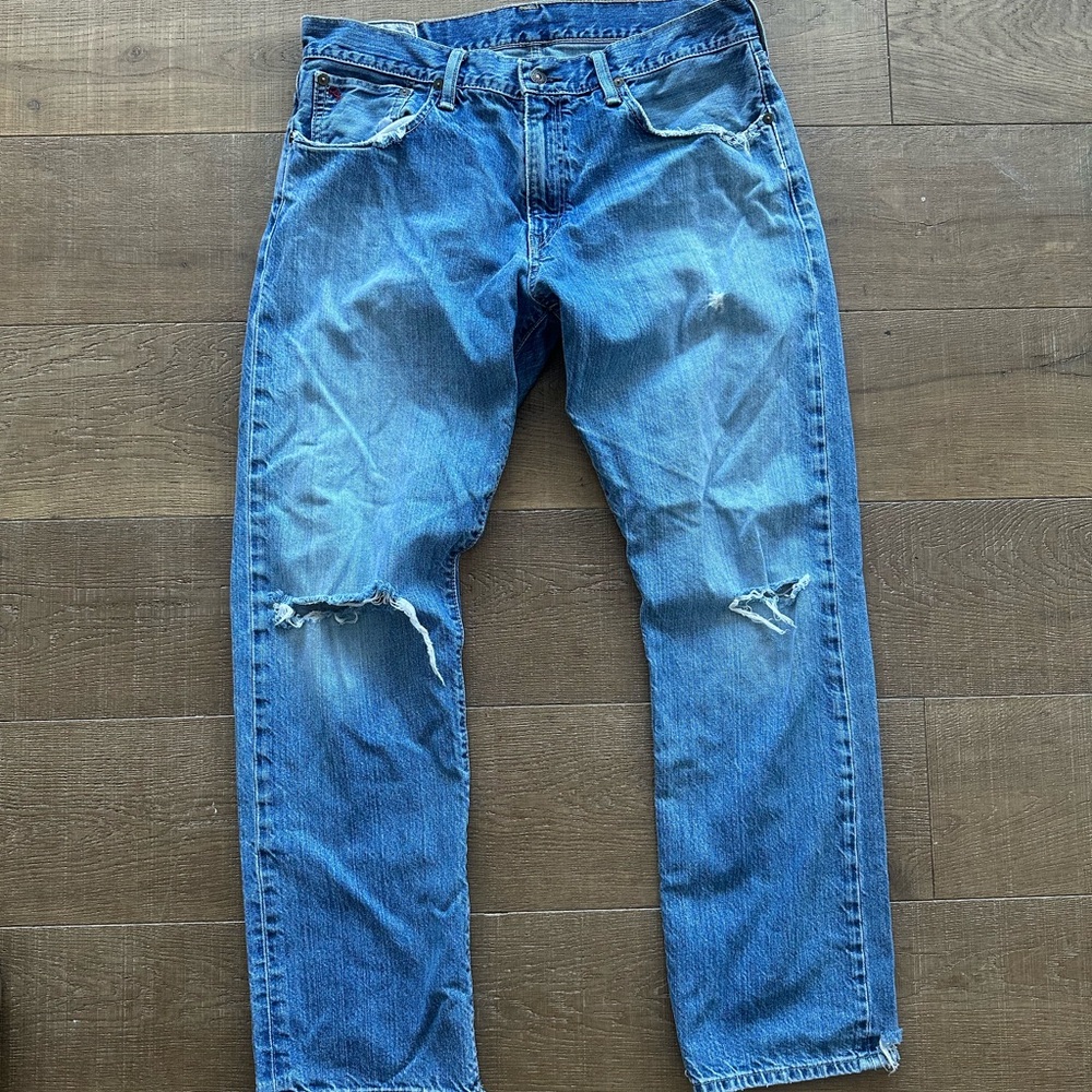Ralph Lauren Classic Blue Straight Jeans